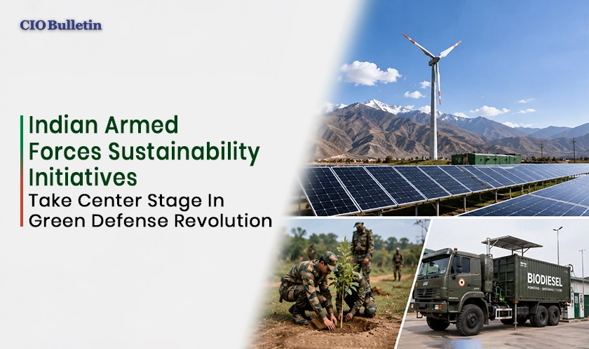  Indian Armed Forces sustainability wits | CIO Bulletin  
